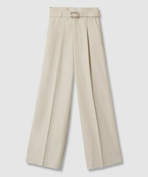 allureville / アルアバイル チノ・ワークパンツ | 【LOULOU WILLOUGHBY】ビジューバックルパンツ | 詳細4