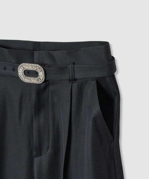 allureville / アルアバイル チノ・ワークパンツ | 【LOULOU WILLOUGHBY】ビジューバックルパンツ | 詳細13