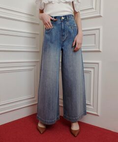 allureville / アルアバイル デニムパンツ | ◇【LOULOU WILLOUGHBY】デニムバギーパンツ