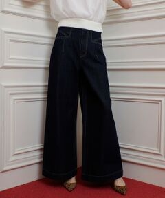 allureville / アルアバイル デニムパンツ | ◇【LOULOU WILLOUGHBY】デニムバギーパンツ