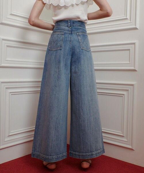 allureville / アルアバイル デニムパンツ | ◇【LOULOU WILLOUGHBY】デニムバギーパンツ | 詳細3