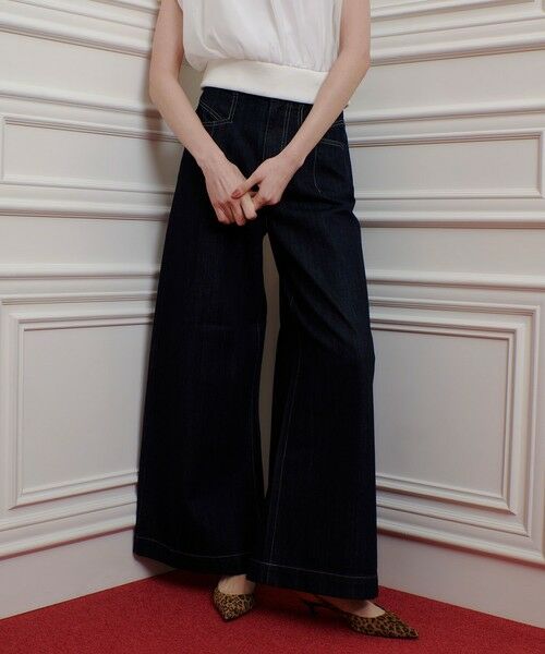 allureville / アルアバイル デニムパンツ | ◇【LOULOU WILLOUGHBY】デニムバギーパンツ | 詳細13