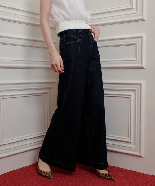 allureville / アルアバイル デニムパンツ | ◇【LOULOU WILLOUGHBY】デニムバギーパンツ | 詳細14