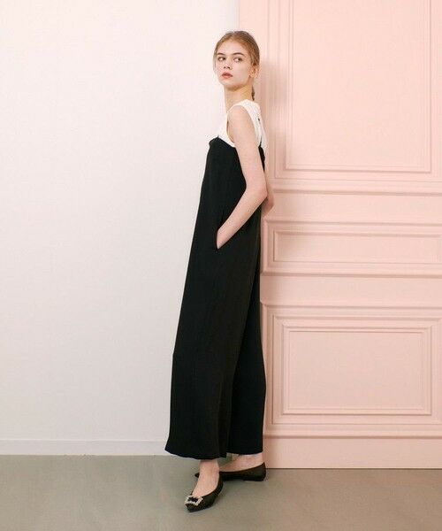 allureville / アルアバイル サロペット・オールインワン | ◇【LOULOU WILLOUGHBY】サテンオールインワン | 詳細1