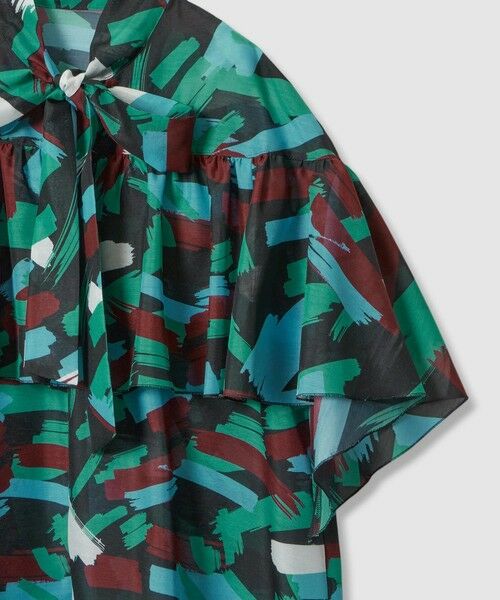 allureville / アルアバイル シャツ・ブラウス | 【LOULOU WILLOUGHBY】ブラッシュプリントブラウス | 詳細14