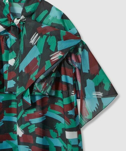 allureville / アルアバイル シャツ・ブラウス | 【LOULOU WILLOUGHBY】ブラッシュプリントブラウス | 詳細15