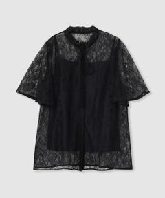 allureville / アルアバイル シャツ・ブラウス | 【LOULOU WILLOUGHBY】レースリボンフレアスリーブブラウス