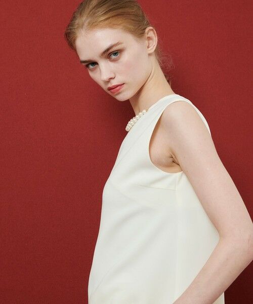 allureville / アルアバイル シャツ・ブラウス | 【LOULOU WILLOUGHBY】パールネックレス付きフリルブラウス | 詳細1