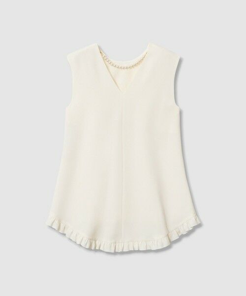 allureville / アルアバイル シャツ・ブラウス | 【LOULOU WILLOUGHBY】パールネックレス付きフリルブラウス | 詳細5