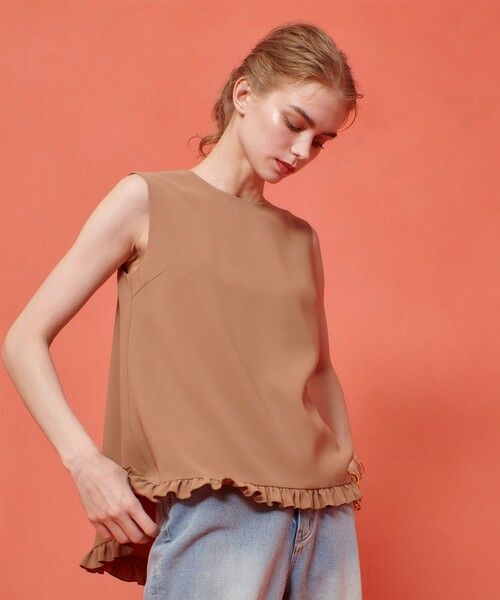 allureville / アルアバイル シャツ・ブラウス | 【LOULOU WILLOUGHBY】パールネックレス付きフリルブラウス | 詳細13