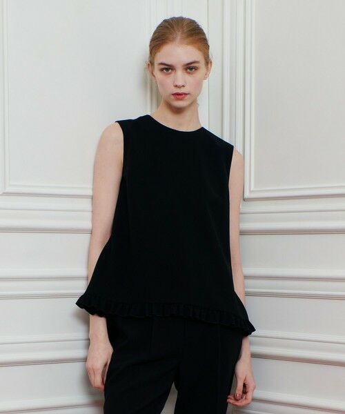 allureville / アルアバイル シャツ・ブラウス | 【LOULOU WILLOUGHBY】パールネックレス付きフリルブラウス | 詳細20