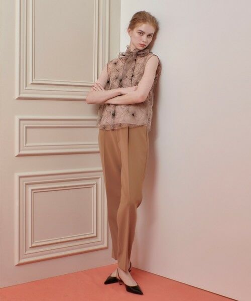 allureville / アルアバイル シャツ・ブラウス | 【LOULOU WILLOUGHBY】オーガンジーフラワー刺繍ブラウス | 詳細5