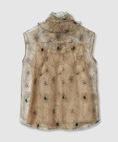 allureville / アルアバイル シャツ・ブラウス | 【LOULOU WILLOUGHBY】オーガンジーフラワー刺繍ブラウス | 詳細8