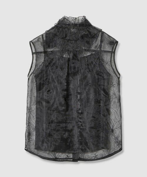 allureville / アルアバイル シャツ・ブラウス | 【LOULOU WILLOUGHBY】オーガンジーフラワー刺繍ブラウス | 詳細21