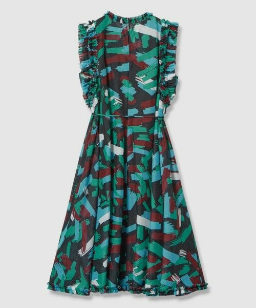 allureville / アルアバイル ドレス | 【LOULOU WILLOUGHBY】ブラッシュプリントワンピース | 詳細14