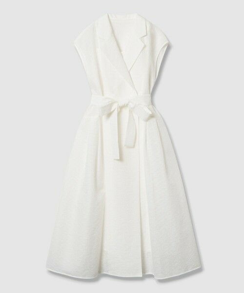 allureville / アルアバイル ロング・マキシ丈ワンピース | 【LOULOU WILLOUGHBY】シアージャガードテーラーワンピース | 詳細5