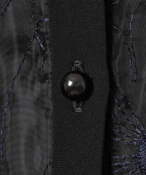 allureville / アルアバイル ドレス | 【LOULOU WILLOUGHBY】オーガンジーフラワー刺繍ワンピース | 詳細18