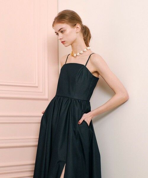 allureville / アルアバイル ドレス | ◇【LOULOU WILLOUGHBY】シャンブレーベアワンピース | 詳細4