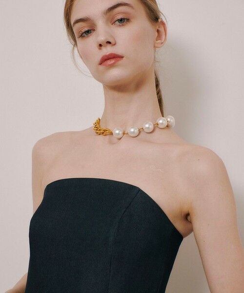 allureville / アルアバイル ドレス | ◇【LOULOU WILLOUGHBY】シャンブレーベアワンピース | 詳細5