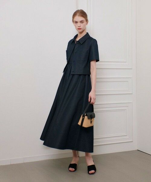 allureville / アルアバイル ドレス | ◇【LOULOU WILLOUGHBY】シャンブレーベアワンピース | 詳細6