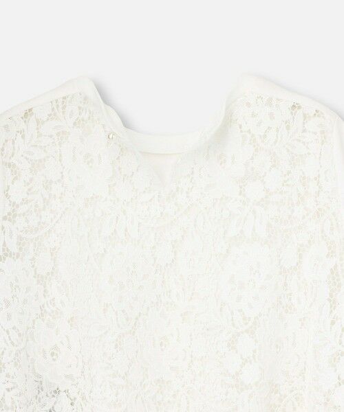 allureville / アルアバイル カットソー | ◇ 【LOULOU WILLOUGHBY】レースドッキングプルオーバー | 詳細11