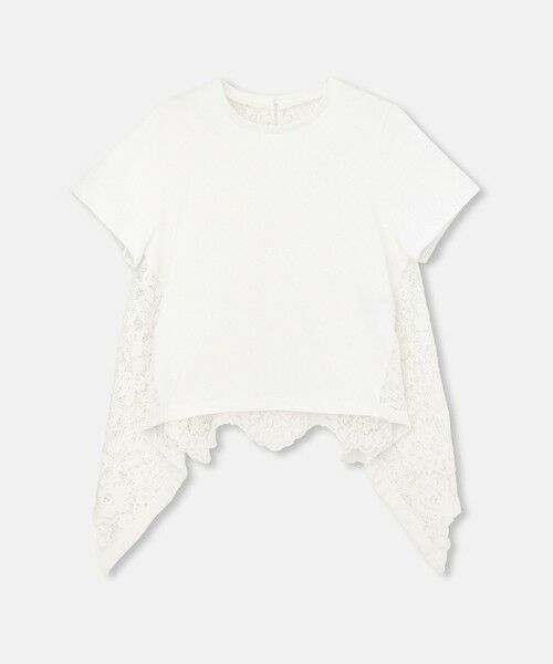 allureville / アルアバイル カットソー | ◇ 【LOULOU WILLOUGHBY】レースドッキングプルオーバー | 詳細6