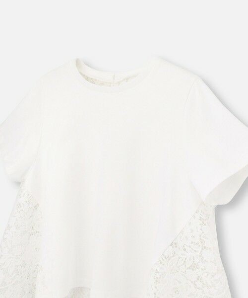 allureville / アルアバイル カットソー | ◇ 【LOULOU WILLOUGHBY】レースドッキングプルオーバー | 詳細8