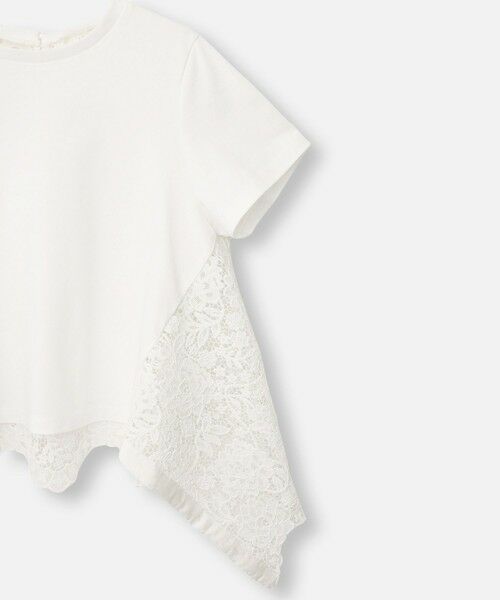 allureville / アルアバイル カットソー | ◇ 【LOULOU WILLOUGHBY】レースドッキングプルオーバー | 詳細9