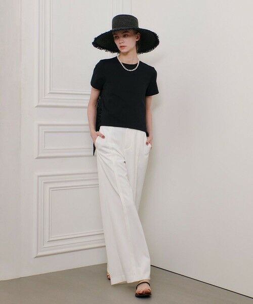 allureville / アルアバイル カットソー | ◇ 【LOULOU WILLOUGHBY】レースドッキングプルオーバー | 詳細18