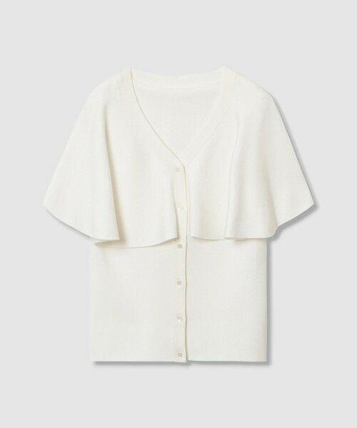 allureville / アルアバイル ニット・セーター | 【LOULOU WILLOUGHBY】メタリックヤーンケーププルオーバー | 詳細4