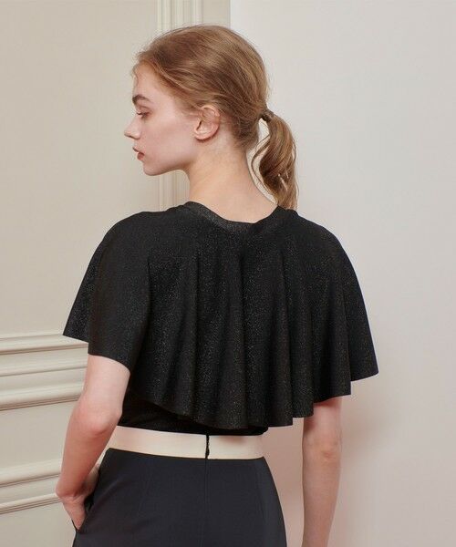 allureville / アルアバイル ニット・セーター | 【LOULOU WILLOUGHBY】メタリックヤーンケーププルオーバー | 詳細19