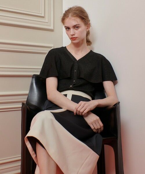 allureville / アルアバイル ニット・セーター | 【LOULOU WILLOUGHBY】メタリックヤーンケーププルオーバー | 詳細20