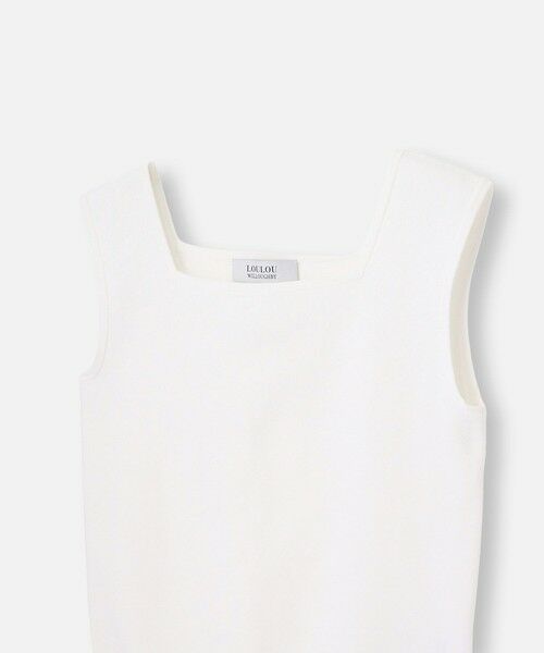 allureville / アルアバイル ニット・セーター | ◇【LOULOU WILLOUGHBY】スクエアタンク | 詳細2