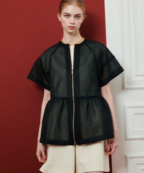 allureville / アルアバイル ブルゾン | 【LOULOU WILLOUGHBY】ダブルラッセルブルゾン | 詳細10