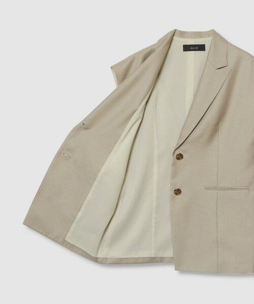 allureville / アルアバイル ベスト | エアリービエラテーラードジレ | 詳細21