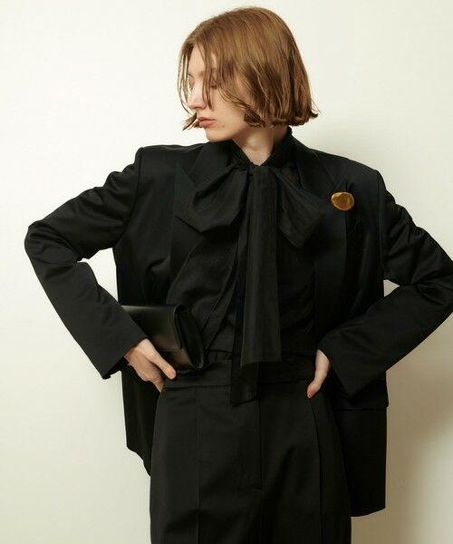 allureville / アルアバイル テーラードジャケット | バックレイヤードジャケット | 詳細1