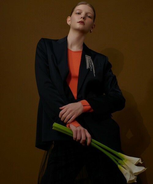 allureville / アルアバイル テーラードジャケット | バックレイヤードジャケット | 詳細4