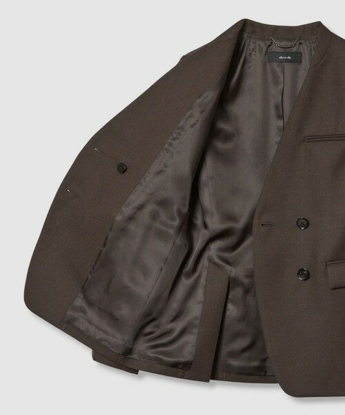 allureville / アルアバイル その他アウター | ウールサージノーカラージャケット | 詳細13