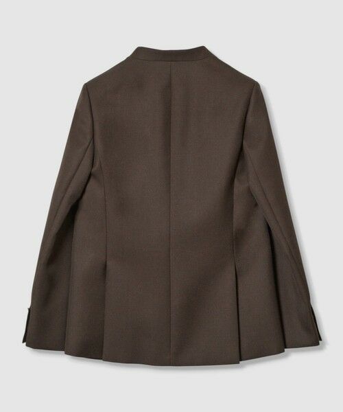 allureville / アルアバイル その他アウター | ウールサージノーカラージャケット | 詳細6