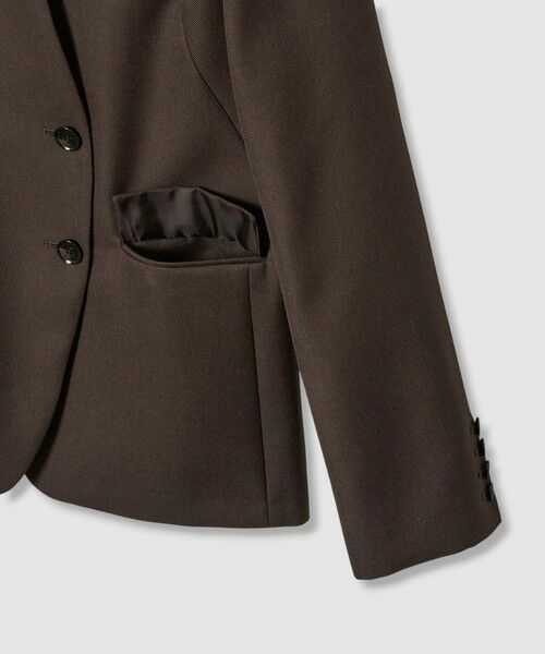 allureville / アルアバイル その他アウター | ウールサージノーカラージャケット | 詳細8
