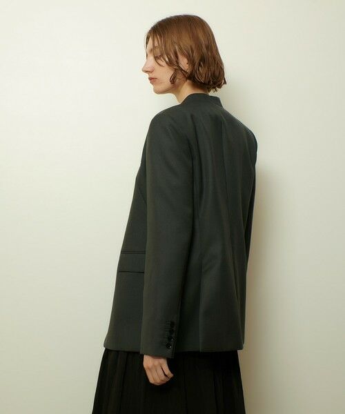 allureville / アルアバイル その他アウター | ウールサージノーカラージャケット | 詳細16