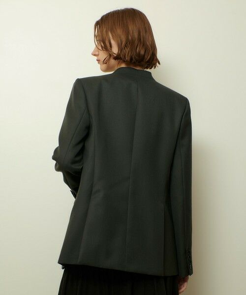 allureville / アルアバイル その他アウター | ウールサージノーカラージャケット | 詳細17