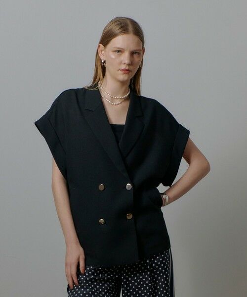 美品 allureville スパンコール飾りツイードジャケット LOULOU WILLOUGHBY】BONOTTOステン