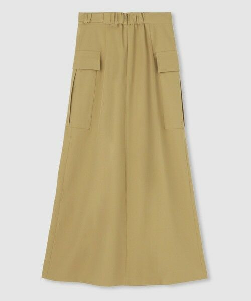 allureville / アルアバイル ミニ・ひざ丈スカート | ツイルストレッチサファリスカート | 詳細1