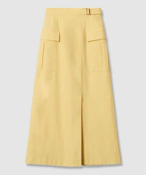 allureville / アルアバイル ミニ・ひざ丈スカート | ツイルストレッチサファリスカート | 詳細5