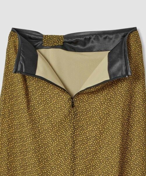 allureville / アルアバイル ミニ・ひざ丈スカート | ルミナスプリントドレープスカート | 詳細13