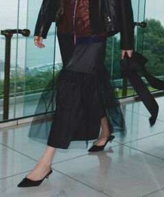 allureville / アルアバイル ミニ・ひざ丈スカート | パニエ付きスカート