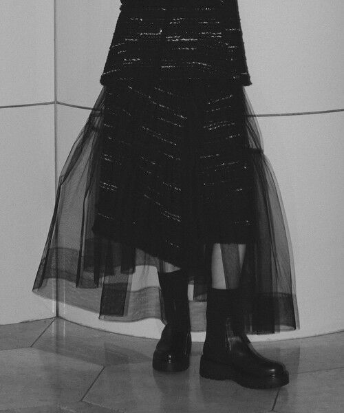 allureville / アルアバイル ミニ・ひざ丈スカート | パニエ付きスカート | 詳細2