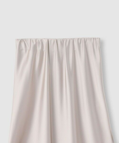 allureville / アルアバイル ロング・マキシ丈スカート | サテンバイヤスナロースカート | 詳細7