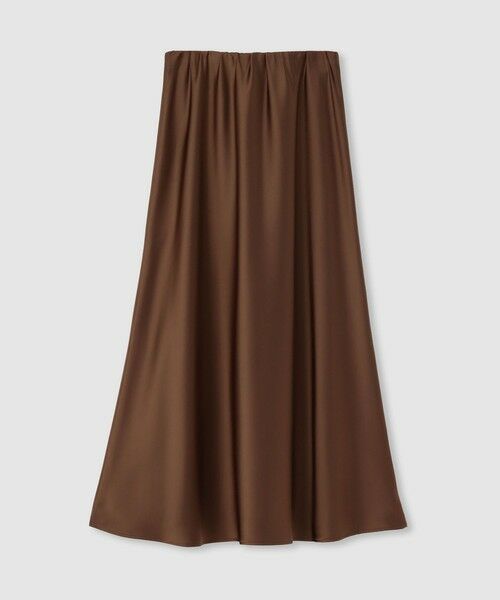 allureville / アルアバイル ロング・マキシ丈スカート | サテンバイヤスナロースカート | 詳細14